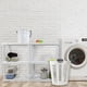 thumbnail image 4 of Gracious Living Cesto para la Ropa sucia, Cesto Plegable Flexible y fácil de Transportar, 87,5 litros, Blanco, 4 of 5