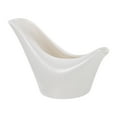 thumbnail image 1 of 1Pc Ceramic Gravy Boat Sauce Boat Milk Coffee Cup Storage Container (White), 1 of 8