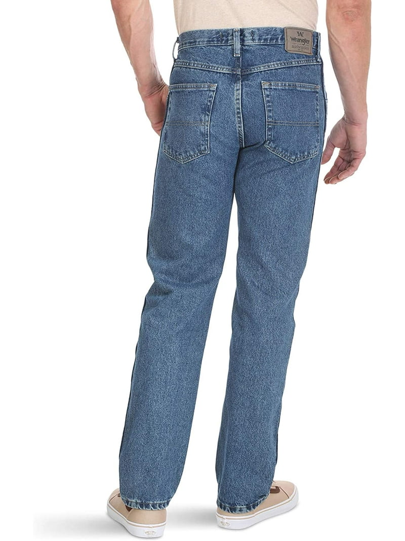 Mens Jeans 42X28 Relaxed Fit Five-Pocket Zip-Fly 42 - Walmart.com