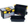 Stalwart Deluxe Mobile and Toolbox, Black