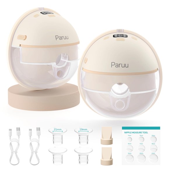 Bomba de Leche Paruu P16 Portátil y Plegable con 4 Modos y 12 Niveles