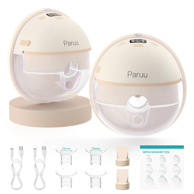 Bomba de Leche Paruu P16 Portátil y Plegable con 4 Modos y 12 Niveles