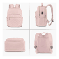 thumbnail image 2 of Mochila de Mujer Escolar de Moda Impermeable y Antirrobo Malubero, Rosa, 2 of 5