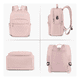 thumbnail image 2 of Mochila de Mujer Escolar de Moda Impermeable y Antirrobo Malubero, Rosa, 2 of 5