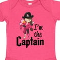 thumbnail image 4 of Inktastic I'm the Captain Pirate Girl Girls Baby Bodysuit, 4 of 5