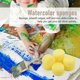 thumbnail image 4 of 12 Pcs Painting Sponge Brush Synthetic Artist Sponges Brush Watercolor Sponges Brush for Painting, C, 4 of 5