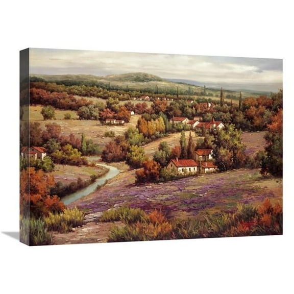 18 x 24 in. Villagio Distante I Art Print - Lazzara