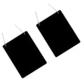 thumbnail image 1 of Mini Blackboard Pendant Writing Board for Home Office Use 23x17cm Notification Notice 2Pcs, 1 of 5