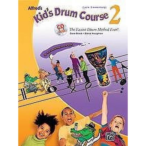 Alfred Alfred's Kid's Drum Course Book 2 -Book & CD