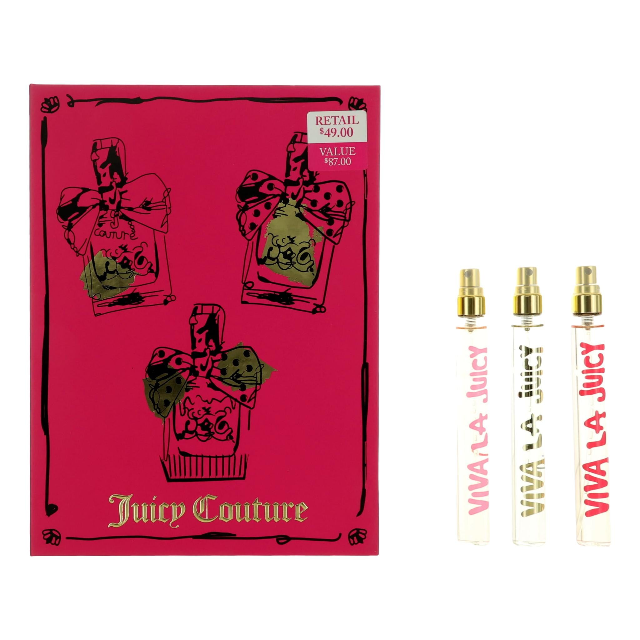 【レア】Jucy Couture VIVA LA JUICY◆箱ポーチ付き◆香水 Viva La Juicy Perfume for Women by Juicy Couture
