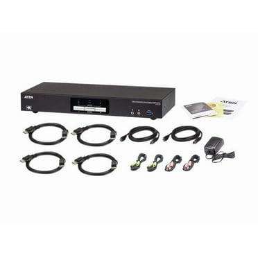 Aten 2-Port USB 3.0 4K DisplayPort Dual Display KVMP Switch