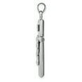 thumbnail image 4 of 14k White Gold Hollow Crucifix Pendant, 4 of 4