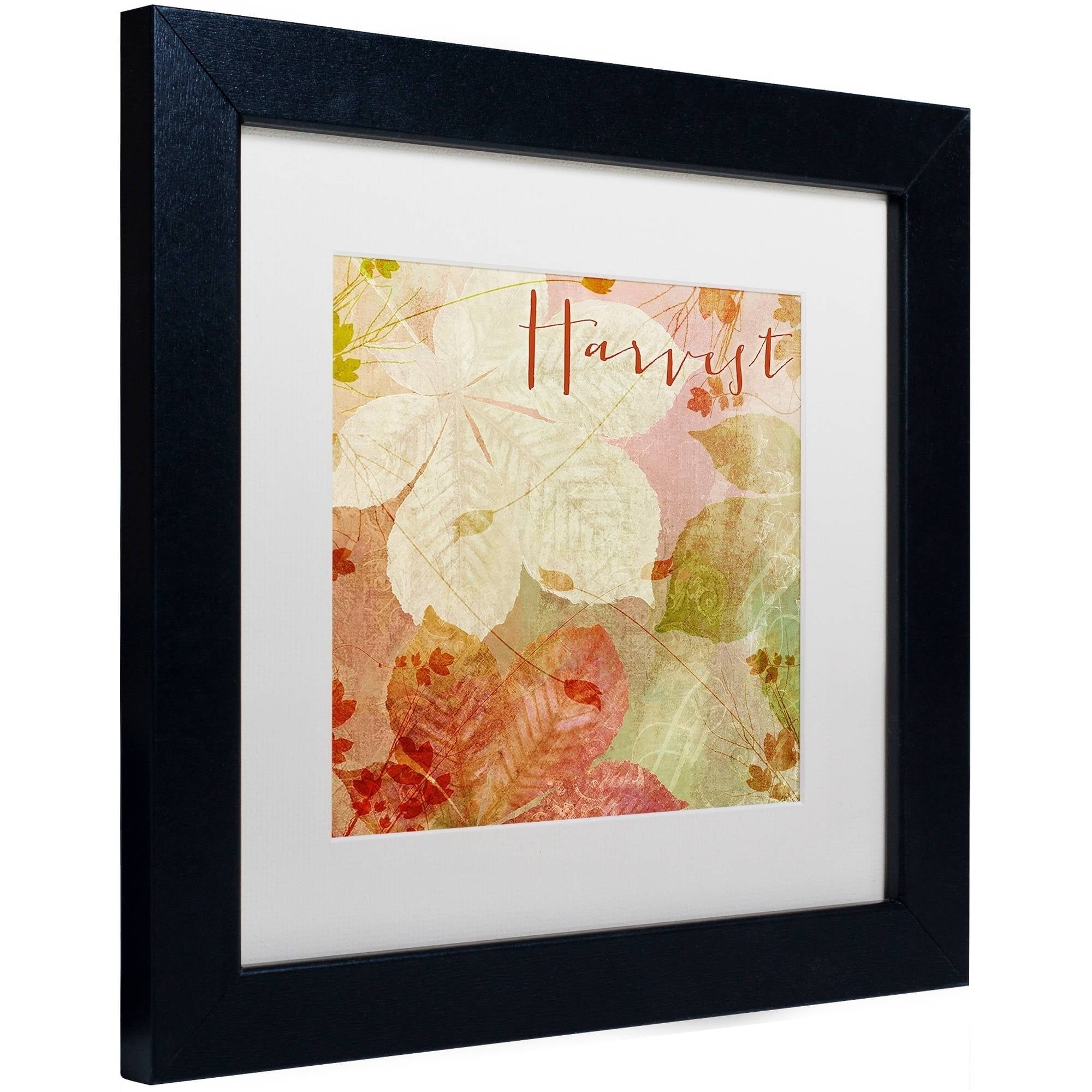 Trademark Fine Art "October Pastel II" Canvas Art by Color Bakery White Matte, Black Frame