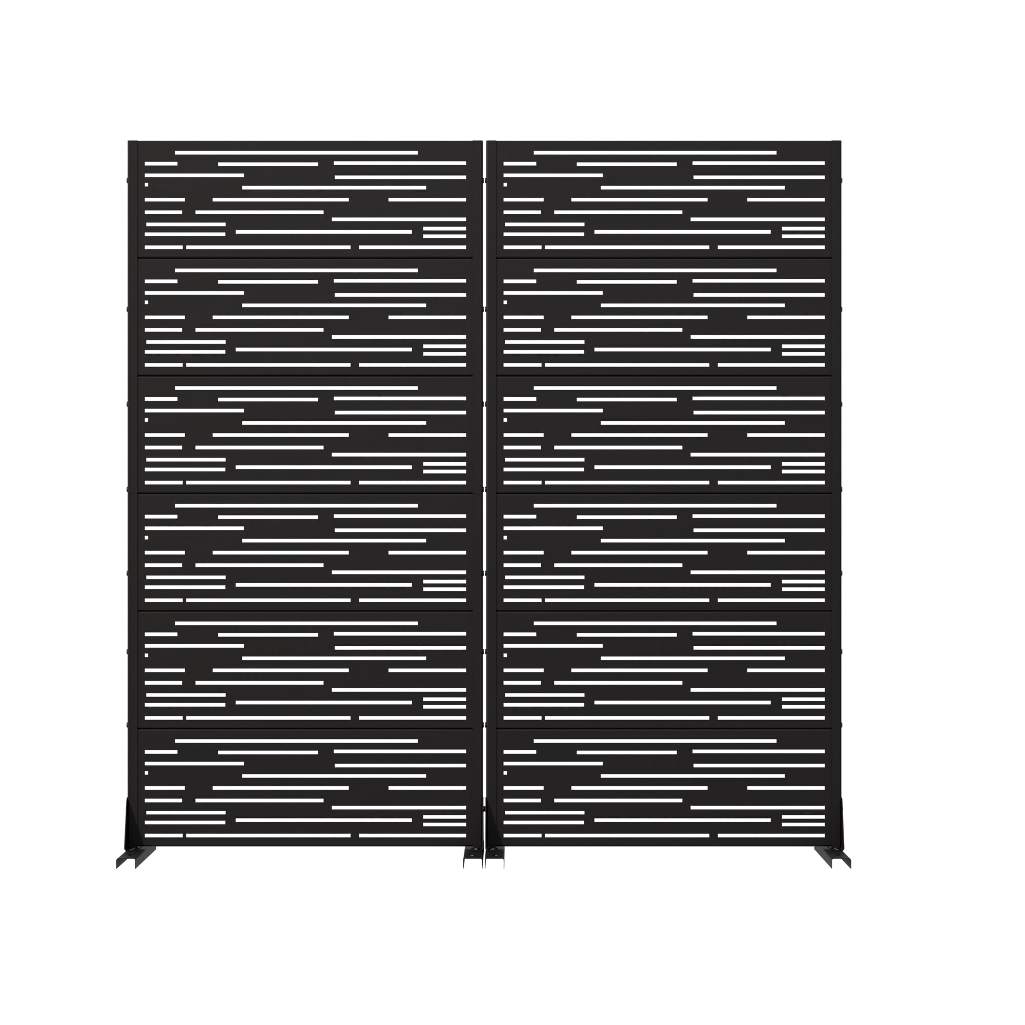 Metal Privacy Screen Panel Pattern