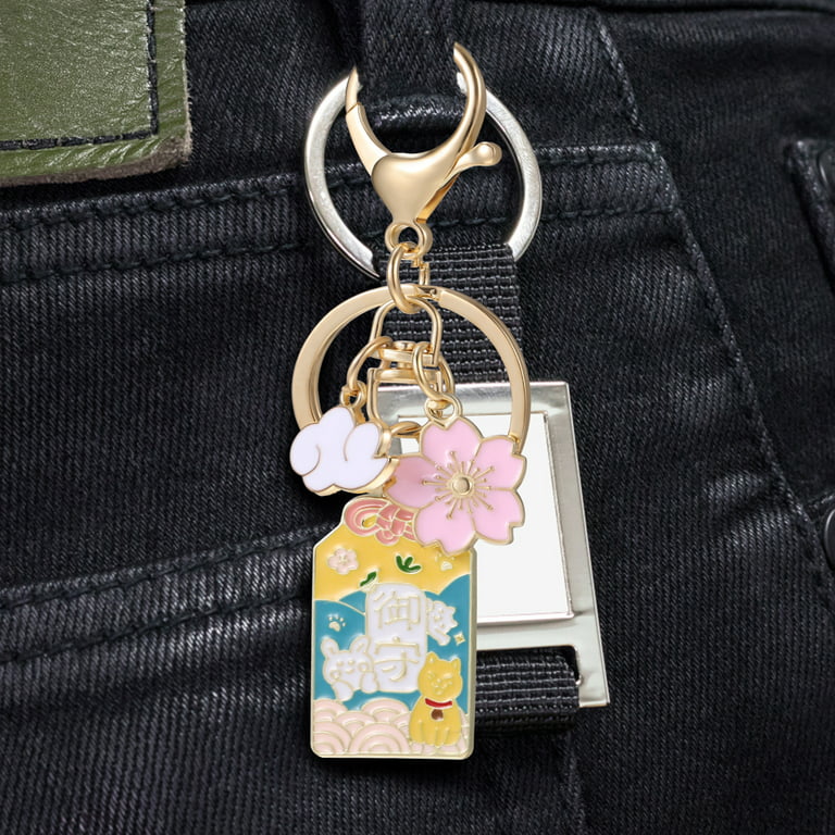 Unicorn Keychains Door Car Key Chain Tags Keyring Ring Keychain