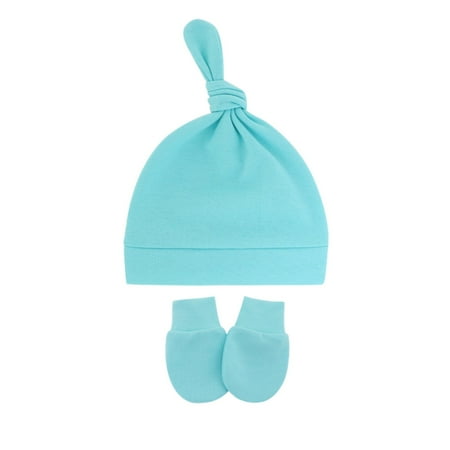 

ERTUTUYI Hats Autumn Winter Soft & Warm Knotted Cap For Boys And Girls - Organic Baby Hats 0-6 Month Old Mittens Toddler Gloves