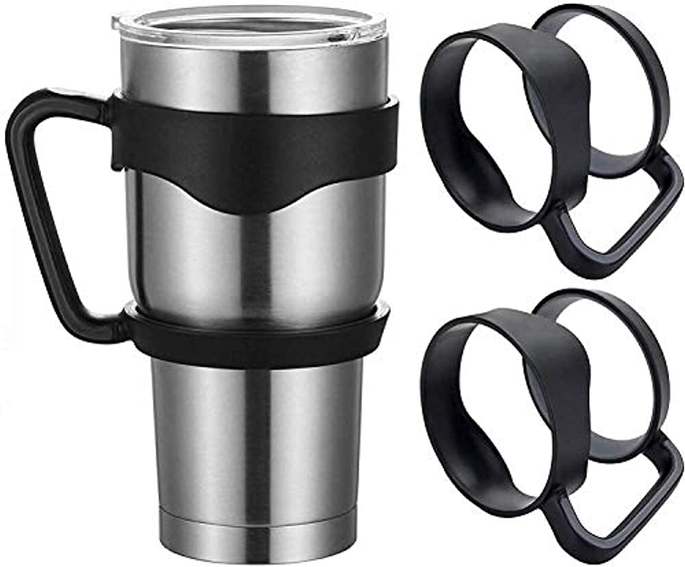 Grip-It YETI Tumbler Cup Handle for 30oz Rambler - Lightweight, Spill Proof  Grip For RTIC(Older Version) Stainless Steel Tumblers, SIC & Travel Water  Coffee Mugs or Flask (30oz, Sunset Orange)