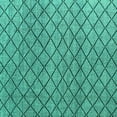 thumbnail image 1 of Ahgly Company Indoor Square Abstract Turquoise Blue Modern Area Rugs, 3' Square, 1 of 4