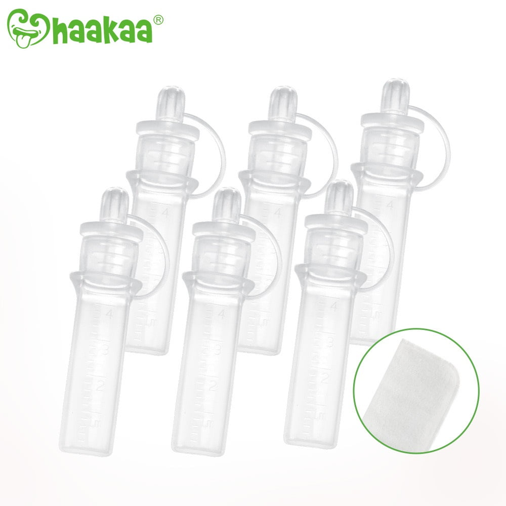 Haakaa Silicone Colostrum Collector Set 4 ml, 6 PK