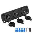 thumbnail image 2 of Yctze Car  Car USB  3 Hole 2.1A Waterproof Design Intelligent Control Dual Port Car Power Outlet, 2 of 8