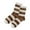 A, variant on DQRPSEETB Women Autumn Winter Pile Socks Casual Tube Socks Brown Retro Striped Socks Long Socks for Women,Long Socks