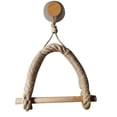 thumbnail image 2 of Joernso Punch Free Vintage Hemp Rope Hanging Bathroom Toilet Roll Paper Towel Rack Tool, 2 of 4