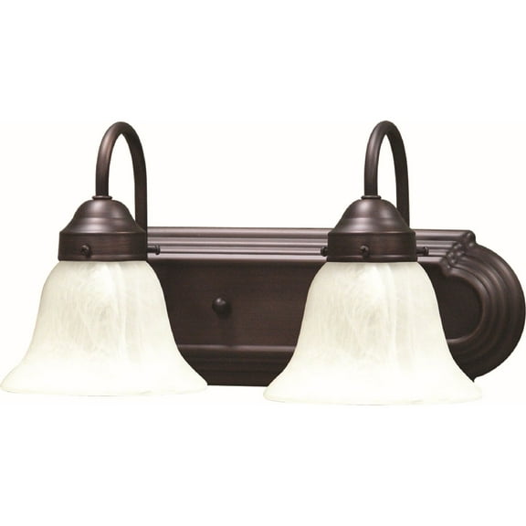 Volume Lighting Marti 2-Light Indoor Antique Bronze Bath