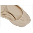 thumbnail image 3 of 1 Pair Socks Non-slip Socks Low Heel Toes Separator Open Toe Boat Socks Foot Accessory, Khaki, 3 of 8