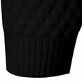 thumbnail image 5 of Yiliang Mens Slim Fit Turtleneck Pullover Sweaters Basic Tops Knitted Thermal Fall and Winter Long Sleeve Warm and Thermal Top Clothes ,Black,3XL, 5 of 5