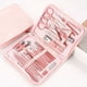 thumbnail image 1 of Xihbxyly dia del primer ministro Juego de manicura y pedicura, cortaúñas, 30 piezas, herramientas para cuidado de las uñas para viajes., 1 of 7