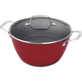 thumbnail image 1 of Cuisinart LW Iron 5.25 Qt. Dutch Oven with Cover, Red, 1 of 3