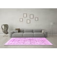 thumbnail image 3 of Ahgly Company Indoor Rectangle Abstract Purple Contemporary Area Rugs, 7' x 9', 3 of 4