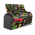 thumbnail image 3 of Daiia Mardi Gras3 Mailbox Cover , Magnetic Welcome Mailbox Wraps Post Letter Box Cover for Garden Yard Home Decor-21x18 in, 3 of 9