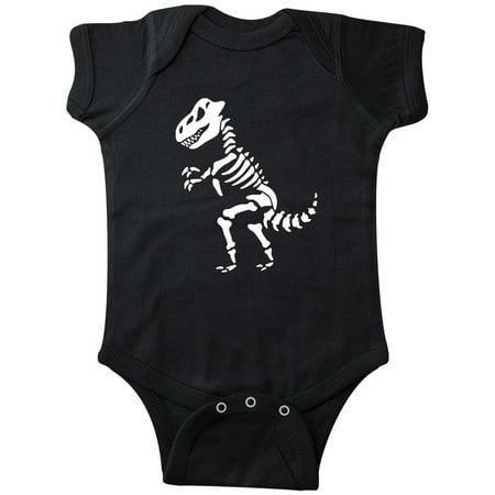 

Inktastic Dinosaur Skeleton Bones Funny Dino Gift Baby Boy or Baby Girl Bodysuit