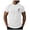 White, variant on Leey-World Men's T Shirts Short Sleeve Casual V Neck T-Shirt Soft Notch Neck Tee Classic Plain Shirts T Shirts Men(White,M)