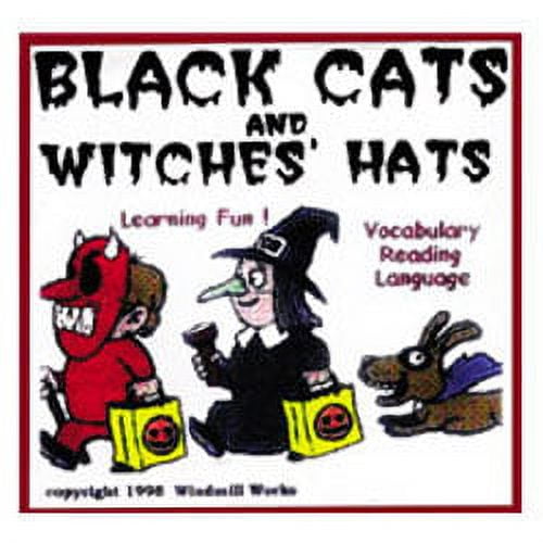 Black Cats and Witches Hats -Floppy Diskettes