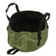 thumbnail image 1 of YM-Lavabo plegable para exteriores, redondo, resistente al desgaste, lavabo portátil firme y confiable para viajes, Camping, verde militar, 1 of 10