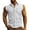 White, variant on Mens Button Down Tank Tops Sleeveless Basic Shirts Solid Color Tops Blouse Summer Beach Resort Wear Vest With Pocket M-3X Black