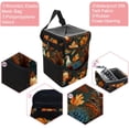 thumbnail image 2 of Turkey Foldable Car Trash Bin Mini Trash Can with Lid, Leak-proof, Hanging Storage Bag - Car Garbage Can, 2 of 6