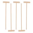 thumbnail image 1 of Weiweiguan - 5 rastrillos para caja de arena de jardín, manualidades, rastrillos de mesa portátiles, rastrillos en miniatura, decoraciones, 1 of 6
