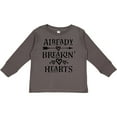 thumbnail image 3 of Inktastic Boys Valentines Day Breaking Hearts Boys Long Sleeve Toddler T-Shirt, 3 of 5