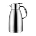 thumbnail image 1 of Café de acero inoxidable jarra de tetera de tetera, jarra de bebidas de tetera, jarra de calor y frío, jarra aislada de vacío para café, 1 of 7