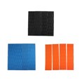 thumbnail image 3 of Greeniant Alfombrilla para tabla de Surf, 4 Uds., alfombrilla trasera para pie, tabla de Paddle Longboard, almohadillas de agarre, suministros de cojín Deportes acuáticos Azul Greeniant OD031715-02B, 3 of 6