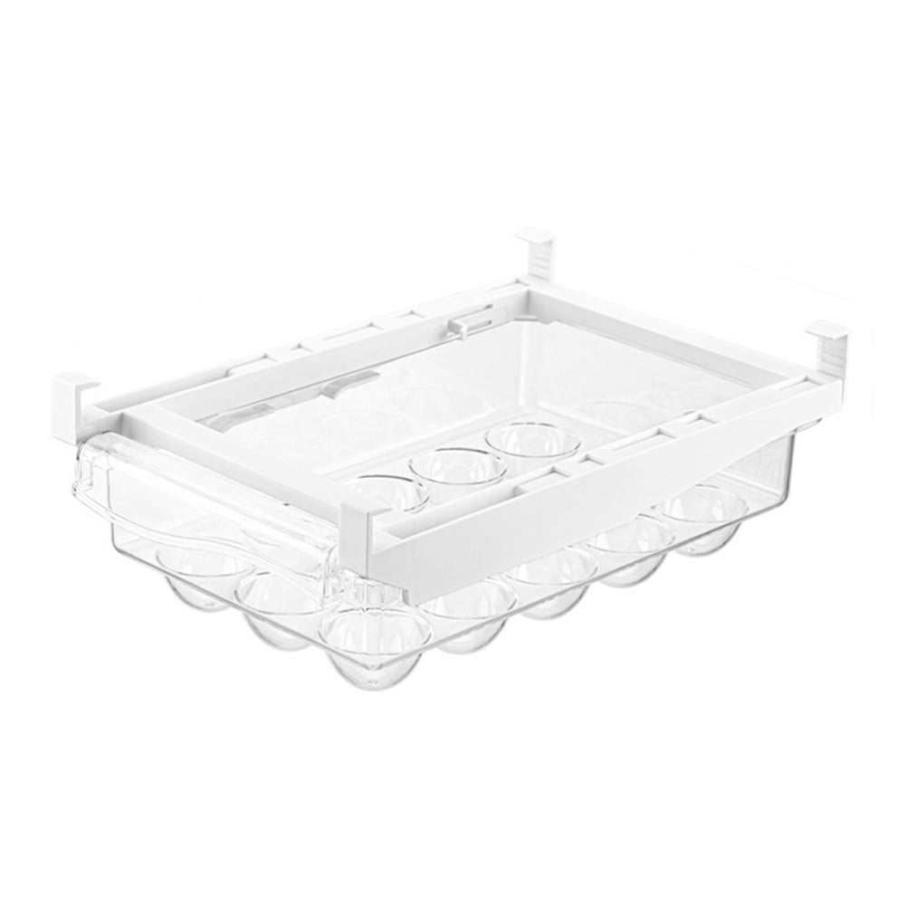 KHBUAB Egg Container for Refrigerator Durable Plastic Storage Box Assorted Color Egg Holder