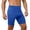 Blue, variant on Gyexs Mens Cycling Shorts - Gym Shorts Men, Workout Gym Shorts for Basketball Hiking 9 Inch Inseam Wine, Size XL