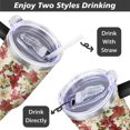 thumbnail image 5 of Christmas 40 OZ Tumbler Cup with Lid and Straw Gifts for Mom Friend Sister Grandma, 5 of 7