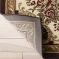 thumbnail image 2 of Pastoral Medallion Brown French 5x7 (5'3" x 7'3") Area Rug European Floral Formal Traditional Area Rug Stain Resistant Shed Free Modern Classic Contemporary Thick Soft Plush Living Dining Room Rug, 2 of 9