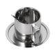 thumbnail image 1 of Juego de Tazas de café Juego de 3 Piezas Juego de Tazas de café Aisladas Tazas de Acero Inoxidable de Doble Pared Taza de té con Leche con Platillo y Cuchara ANGGREK  Otros, 1 of 8