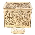 thumbnail image 1 of tssuouriy Wedding Card Box Elegant DIY Wedding with Lock Envelop Gift Card Boxes JM01372, 1 of 6