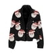 thumbnail image 3 of Chaquetas y abrigos casuales de manga larga sin capucha para mujer, chaqueta de pana de invierno, chaqueta con lentejuelas navideñas, chaqueta de béisbol multicolor, estilo europeo. Abrigo para mujer., 3 of 8